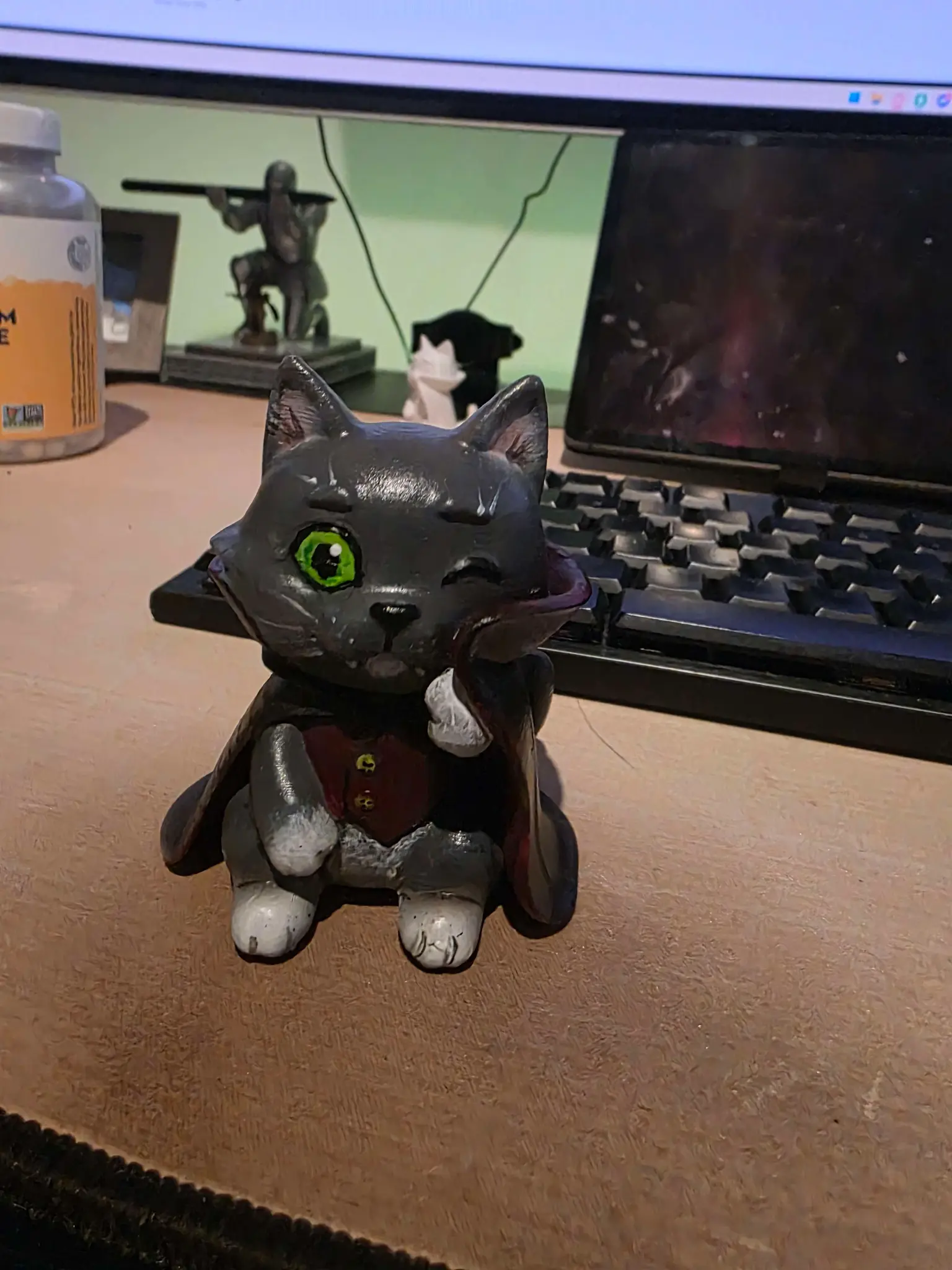 Gray Cat - Workshop Photo